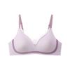 Seamless Jelly Underwear: Women's Light, Breathable Mesh, Wirefree Bra with Petal Cup Support