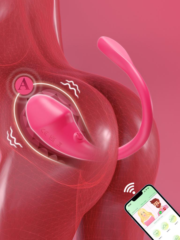 Wireless Vibration Love Egg Vibrator Vaginal G Spot Vibrating Stimulator Wearable Bluetooth App Control Sex Toys For Adult Women