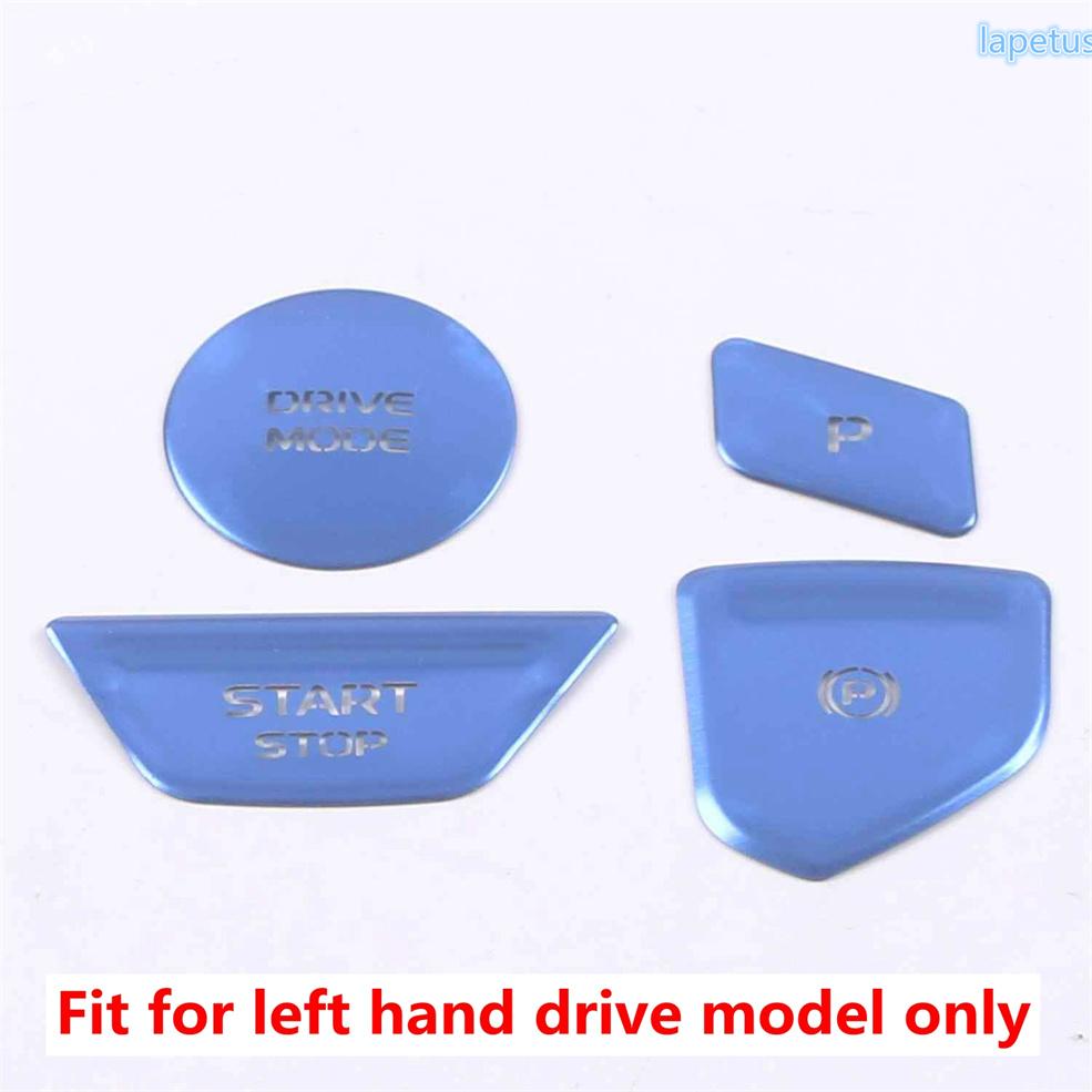 BGY1 For Renault Grand Koleos 2024 2025 Car Start Stop Engine / Emergency Warning Light Button / Park Sequin Cover Trim Accessories