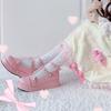 Zapatos Lolita Zapatos Kawaii Loli Diabólica Estilo Murciélago Pequeño Lazo Demonio Gótico Oscuro Punk Plataforma Cosplay Lolishoes Tacón Alto