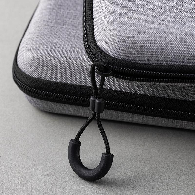 EVA Zipper Earphone Case: Bluetooth Earphone Storage Bag with Cable Organizer