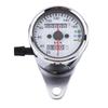 Motorcycle Digital Odometer Speedometer Gauge 160 km/h Max Speed LED Display Headlight Neutral Turn Signal Indicators Black