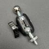 2Pcs 17.4mm Ball Head Connectors 1/4" 20 UNCs Thread for 360 Degree Rotation Camera Mounts For Smartphones and Tripods