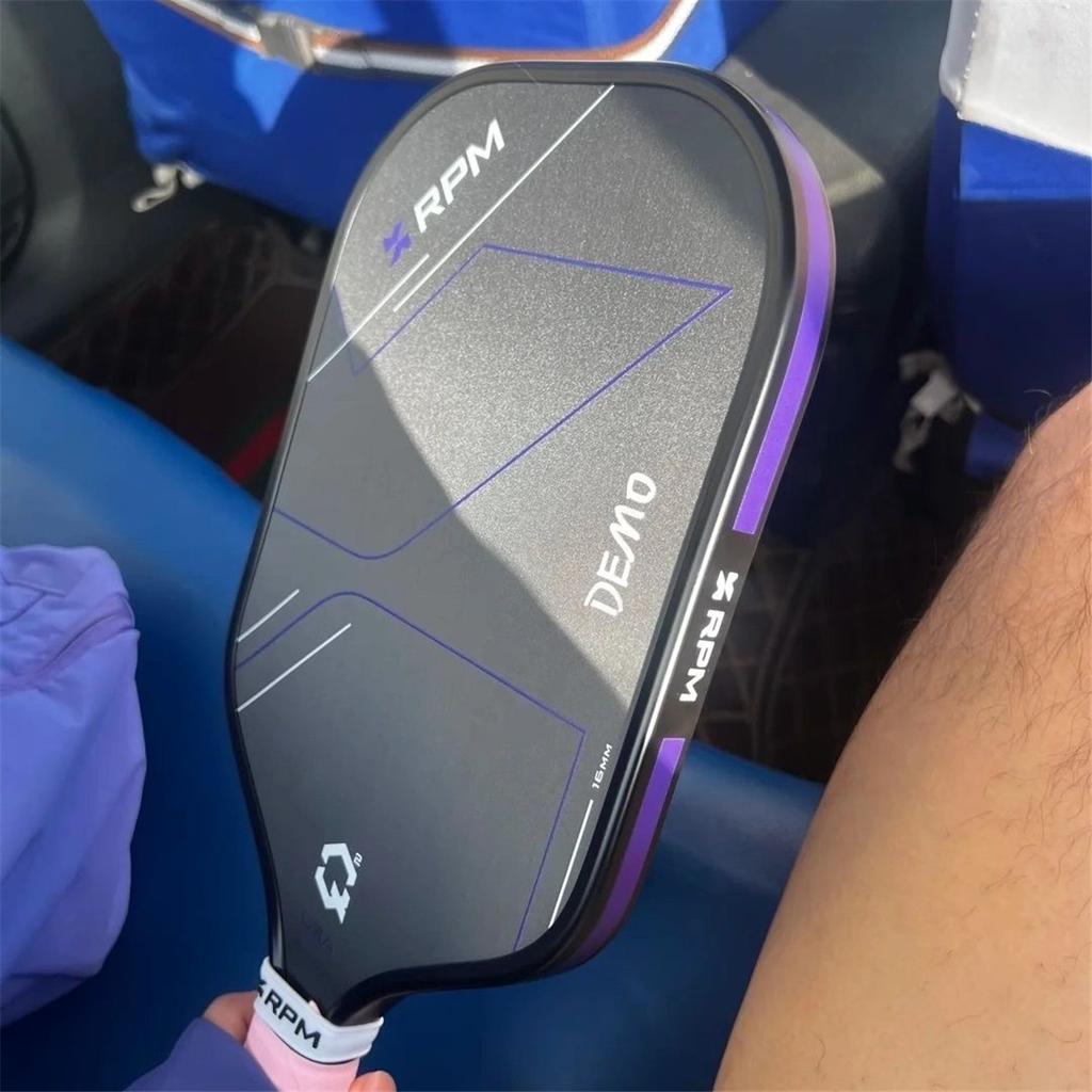 RPM Q2 Widebody Termoformet Kulfiber Pickleball Paddle 14mm/16mm Professionel Konkurrence Paddle