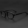 Fake Glasses Men Women Clear Lens Luxury Brand Vintage Handmake Acetete Frame Trendy Optical Myopia Hyperopia Eyeglasses Frame