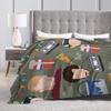 Home Alone  Merry Christmas  Blanket Quality Warm  Bedding Throws Winter Travel Bedroom Aesthetic Bedspread