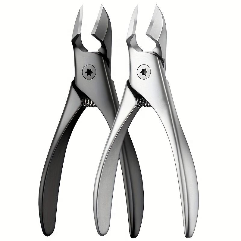 Xiaomi Stainless Steel Horn Pliers | Modern Eagle Beak Toe Nail Clippers for Nail Grooves and Embedded Nails, Concave Blade