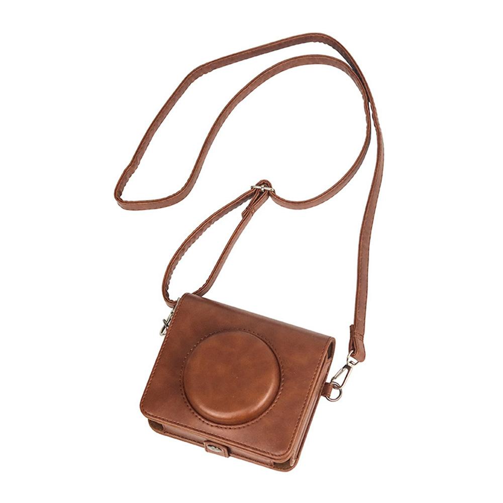 Carrying Bags PU Leather Camera Case Pockets Replacement Instant Camera Protective Case Protective Accessories for Kodak C300R