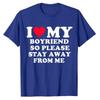 I Love My Partner Clothes: Boyfriend & Girlfriend Tees