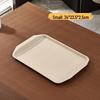 Thickened Rectangular Plastic Serving Tray