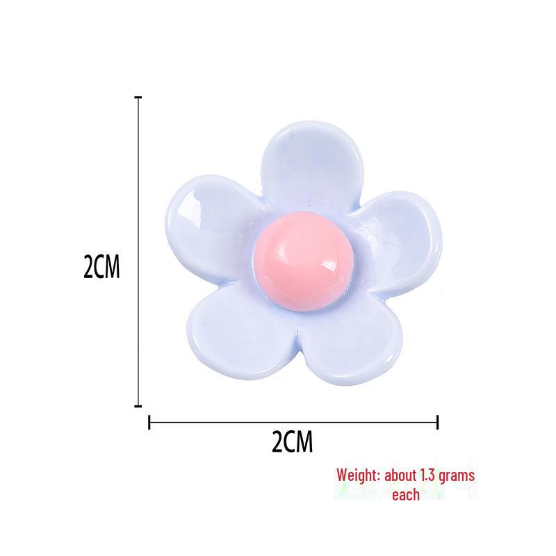 DIY Resin Five-Petal Flower Children's Hair Accessories and Storage Box