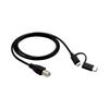 2-in-1 USB-C/Micro USB Printer & Electric Piano Cable for Android