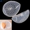 1/2/5PCS Clear Egg Shaped Empty Makeup Sponge Storage Box Portable Plastic Cosmetic Puff Organizer Rack Blender Holder Stand