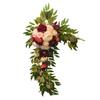 Artificial Flower Swag Set Large and Small Artificial Rose Peony Flowers for Wedding Arch Welcome Sign