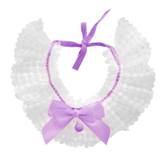 Bowknot Pet Collar Breathable Stylish Pet Supplies Lace Necklace Neck Strap