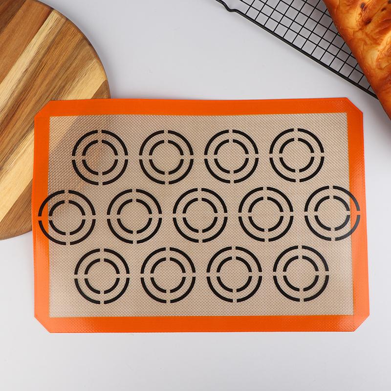 1Pc Silicone Baking Mats For Oven Thickened Reusable Non Stick Heat Resistant Bakeware Sheets Liner For Cookies Macaron Bread