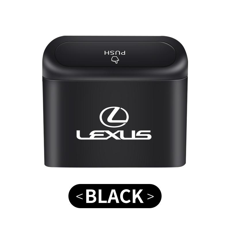 

Car Trash Bin Hanging Vehicle Storage Box For Lexus F-SPORT ES RX NX LS UX LM LX GX LC RZ IS CT GS RC HS SC TX LBX IS300 чёрный