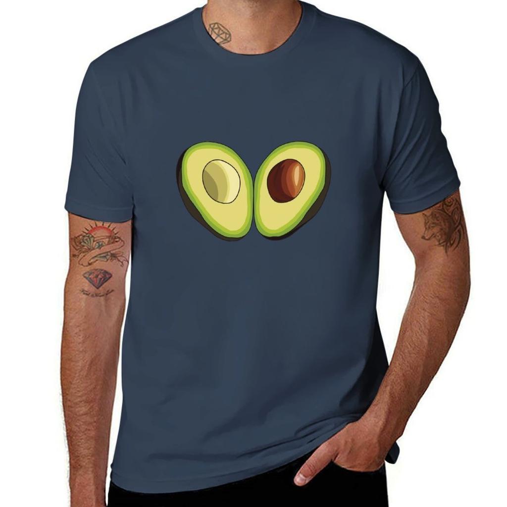 Avocado Heart T-Shirt T Shirts Designer Anime T Shirts Oversize T-Shirt