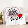 Bayern Munich Blanket Soft Warm Cozy Great for Bed Couch Office Chair for All Seasons Stylish Decor Best Holiday Gift for Friends Family