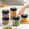 Coffee Beans Vacuum Sealed Tank Transparent Glass Food Storage Jars Household Moisture-Proof Air Extraction Airtight Container