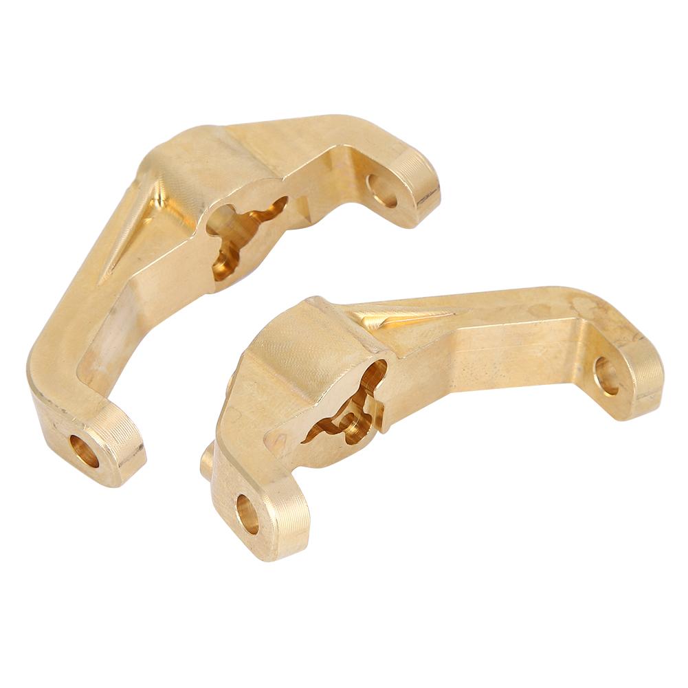 2pcs Brass Front C Hub Caster Mounts RC Accessories Fit for Redcat Gen8 Scout II 110 Crawler