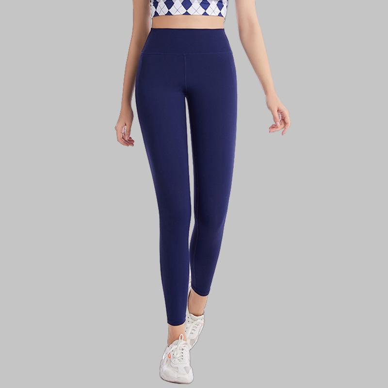 Women's Hot Sale T-Line Yoga Leggings: Peach Lift, Nude Lulu Style