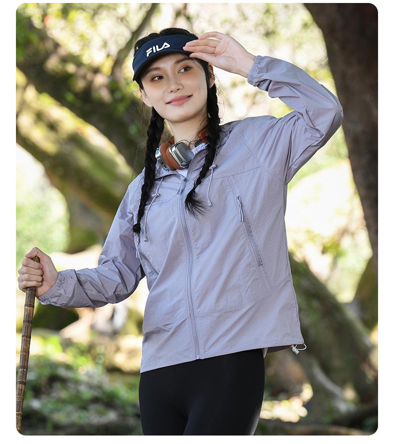 Unisex Summer 2025 Hooded UV Protection Water-Repellent Lightweight Jacket