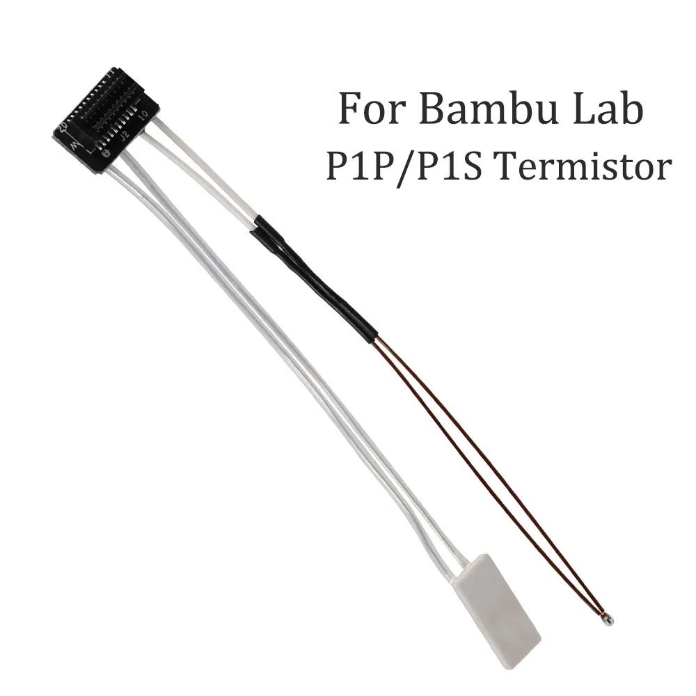 For Bambu Lab P1P Thermistor P1S Ceramic Cartridge Heater 24v 48w Heating Tube for Bambulabs X1 X1C Thermistor Hotend