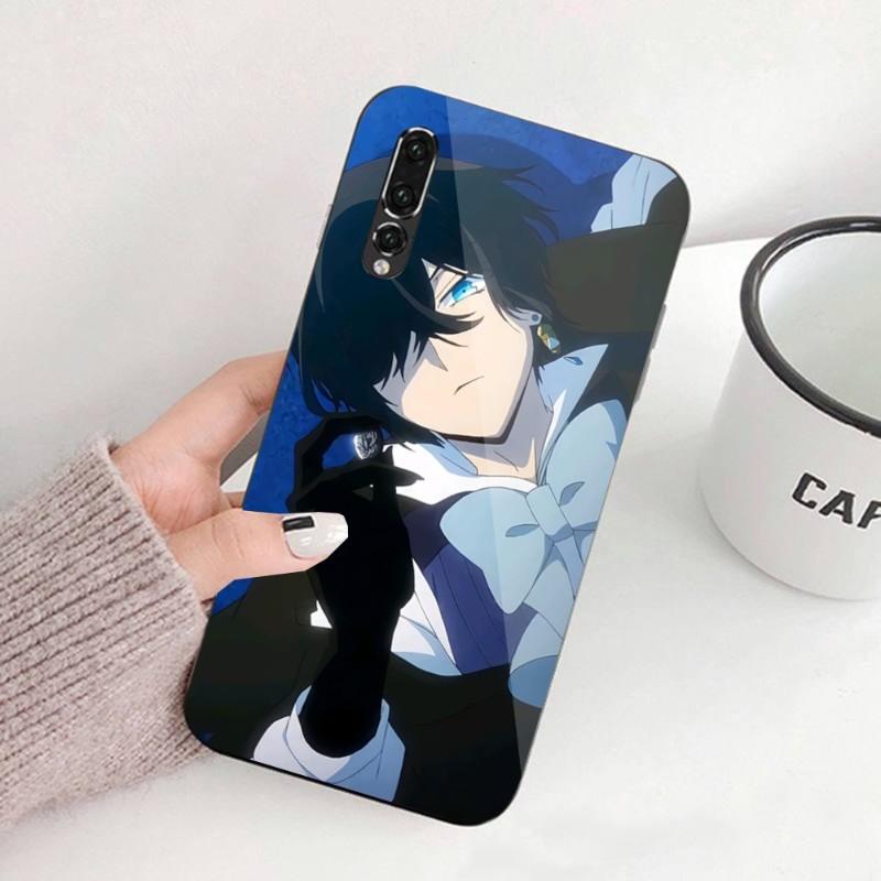 The Case Study Of Vanitas Anime Phone Case For Huawei P50 P40 P30 P20 Pro Mate 40 30 20 Pro Nova 9 8 7 PC Glass Phone Cover