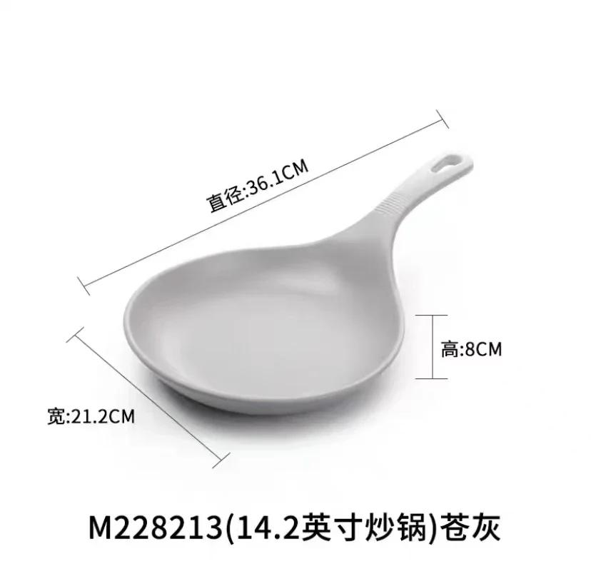 Pizza Long Handle Plate Vegetable Household Western Sushi Plate Dinner Plates Steak The Restaurant Ceramic Plate