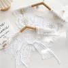 Cape Knitted Shawl Cloak Blouse Shoulders Fake Collar Elegant Lace Fake Collar  Clothes Decoration