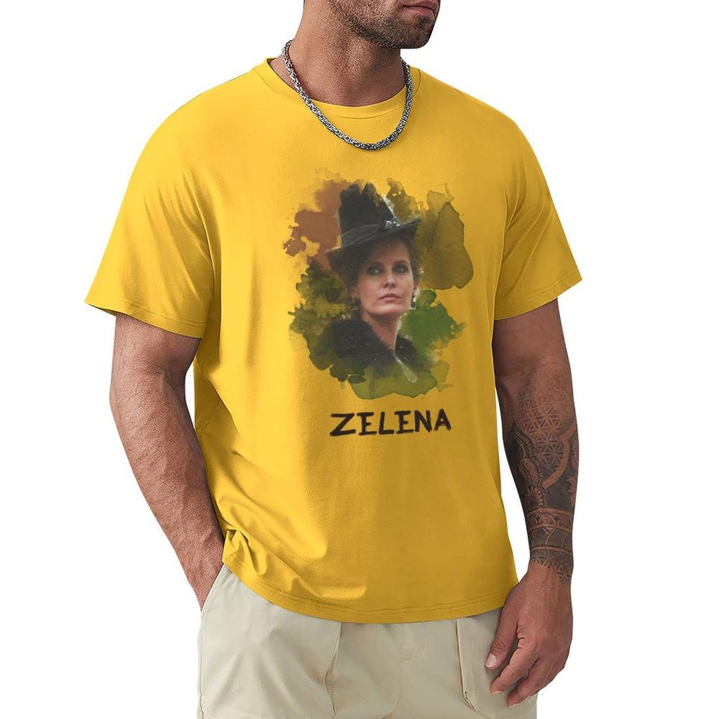 Zelena - Wicked Witch - Ouat T-Shirt Graphic T Shirts Anime T Shirts Graphic Tshirt Men