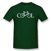 Unisexs Tshirts Bicycle Its Cool Unisex Funny Tshirt Simple Style Printed T Shirt Letter Cotton O Neck Tees New Year Day Gift
