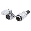 WEIPU WS20 TQ+ZG Multi Core 2 3 4 5 6 7 8 9 12 15Pin M20 Waterproof Connector Electrical Soldering Male Plug Female Socket