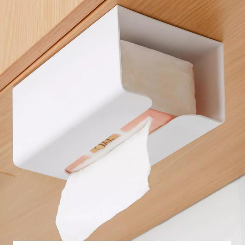 Creative Wall-Mounted Multifunctional Tissue Box for Kitchen and Bathroom