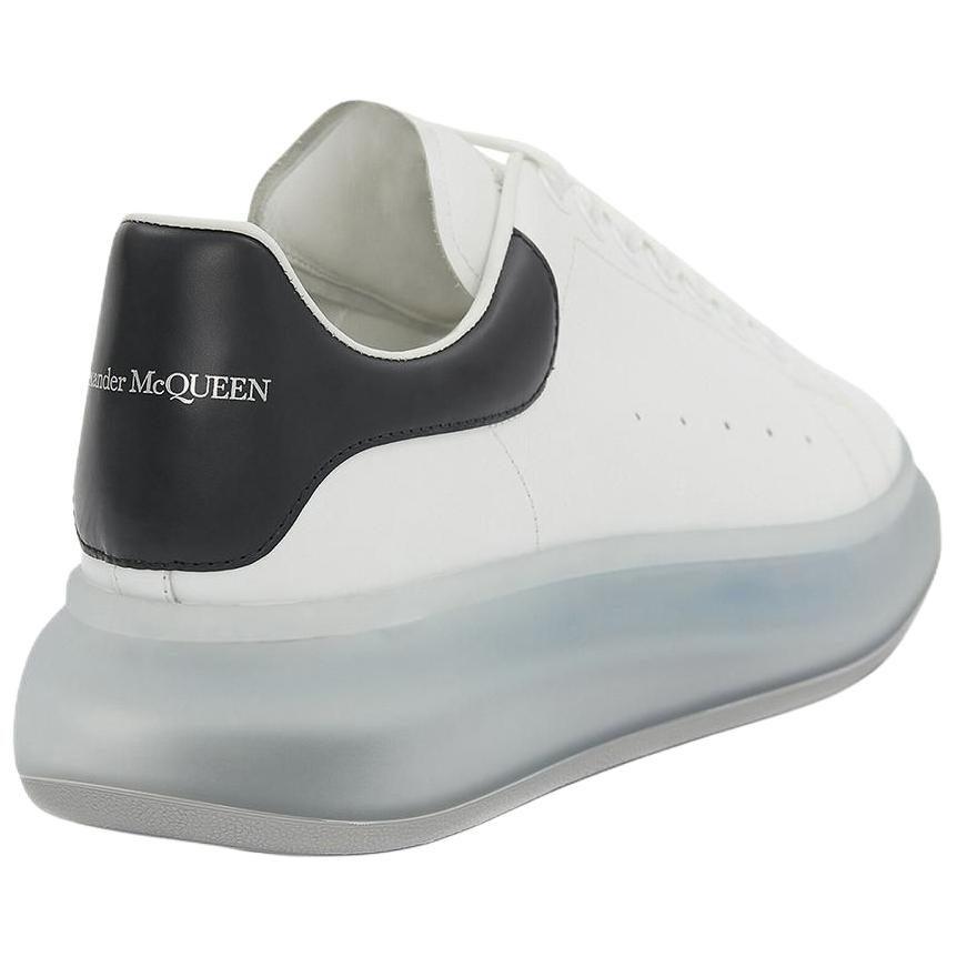 Alexander Mcqueen Oversized Clear Sole White Navy Blue 709817WICY19095
