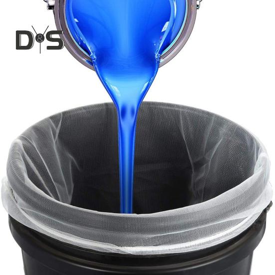 Paint Liquid Strainer Filter Bag Large Capacity Fine Mesh Design Elastic Paint Liquid Strainer Filtering Bag Accessories