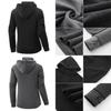 Comfortable Men's Drawstring Pullover Hoodie Sweater With Moisture Wicking