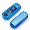 TPU Carbon Pattern Car Remote Key Case Cover For Mazda 2 3 6 Atenza Axela Demio CX-5 CX5 CX-3 CX7 CX-9 2015- Accessories