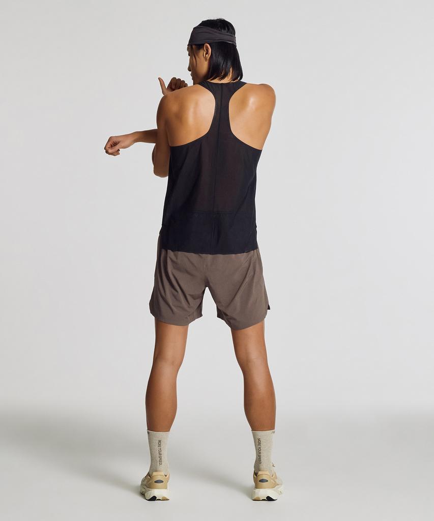 Nyuballanseu Nbnvg26221 / Men 2In1 Rc Shorts 7 Inch (Brown)
