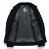 Yalu Men's Chenille Stand-Collar Casual Jacket