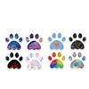 50-500pcs 2.5cm/1inch Pet Stickers Self-adhesive Dog Claw Animals Sticker Decoration Gift Box Sticker Label Stationery