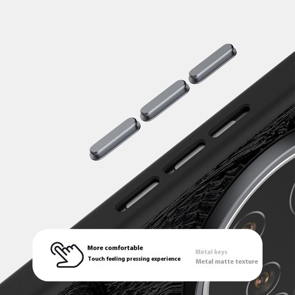 ABEEL For Xiaomi 15 Ultra Case Compatible with MagSafe Beast Texture Micro-Embossing Back Cover