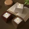 Multipurpose Silicone Faceted Square Planter Mold Geometric Candle Holder Resin Organiser Mould Storage Container Mold