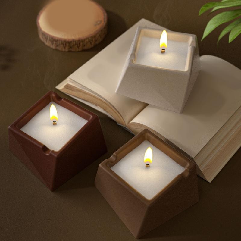 Multipurpose Silicone Faceted Square Planter Mold Geometric Candle Holder Resin Organiser Mould Storage Container Mold
