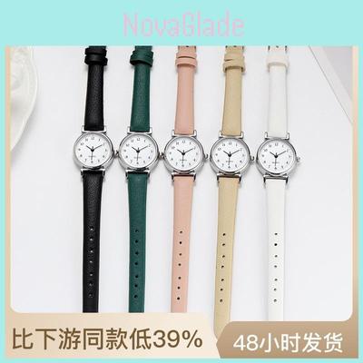 Stylish Quartz Watch For Teenagers With Korean Style Design Round Dial Analog Display
