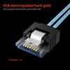 OIKWAN to SATA Flexible SATA Straight SATA Data Cable for Bitcoin Computer Server Drive RAID Data Cable SATA-III Cables, 4-Piece Set, 6Gb/s Cable,