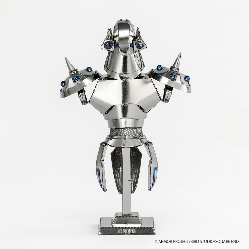 Tenyo Dragon Quest Metallisk Nano Puslespill Vill Metallrustning Vill Metallhjelm &