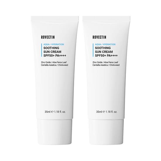 ROVECTIN Aqua Soothing Sunscreen 35ml 1+1 Special Set