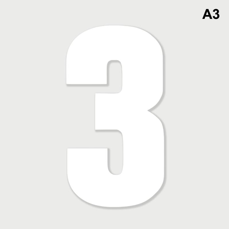 Trash Can Dustbin Number Sticker Self Adhesive Wheelie Bin Stickers Garage Decals Diy Free Combination Weatherproof